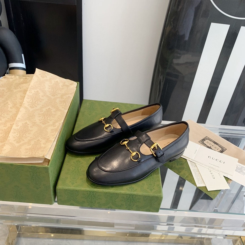 Thumbnail: Gucci Horsebit Shoes Black