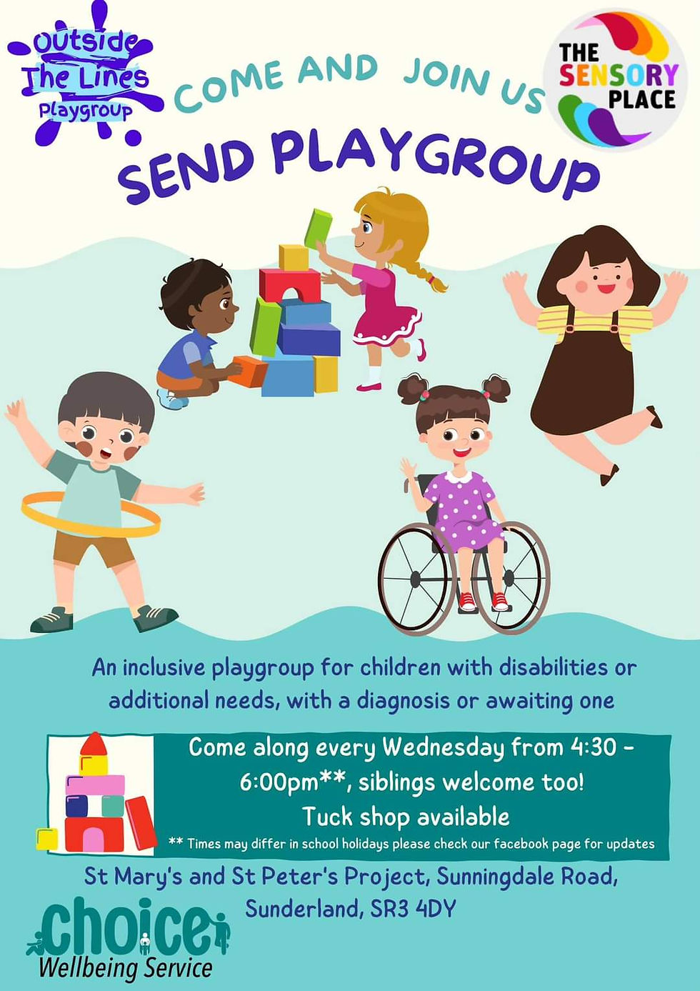 Outside the Lines Playgroup - SEND Playgroup