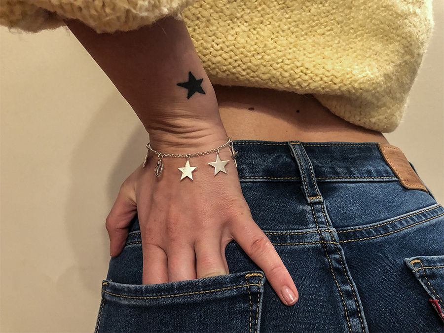 Miniatura: Bracciale con ciondoli personalizzabile