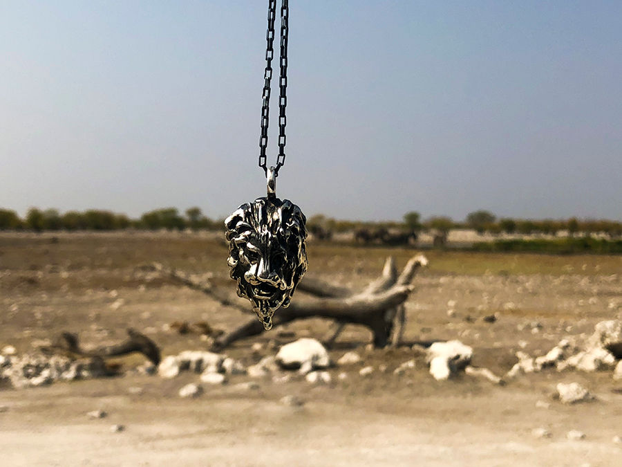Miniatura: Pendente Leone The King