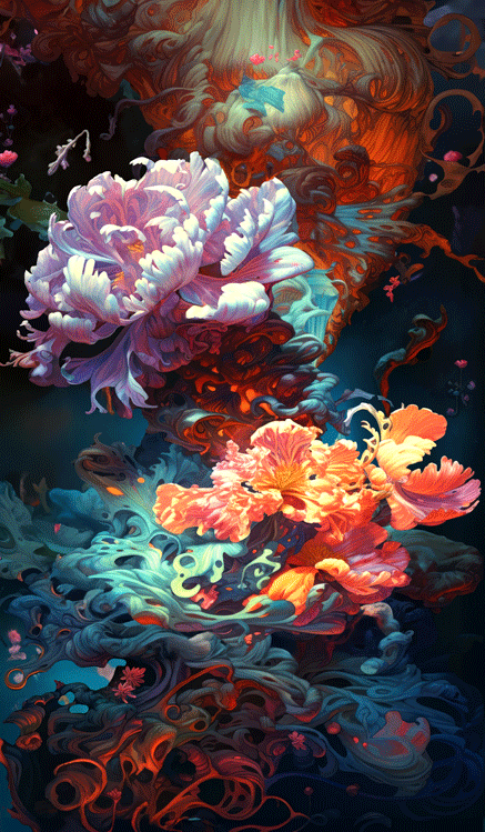 The Fluidity of Floral Exuberance II