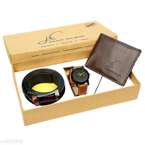 Thumbnail: Trendy mens watches & Belt combo