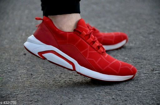 Thumbnail: Stylish synthetic lether Men's sport shoe