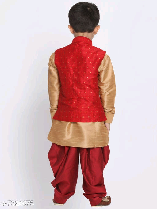 Thumbnail:  Cute Stylish Kids Boys Kurta Sets