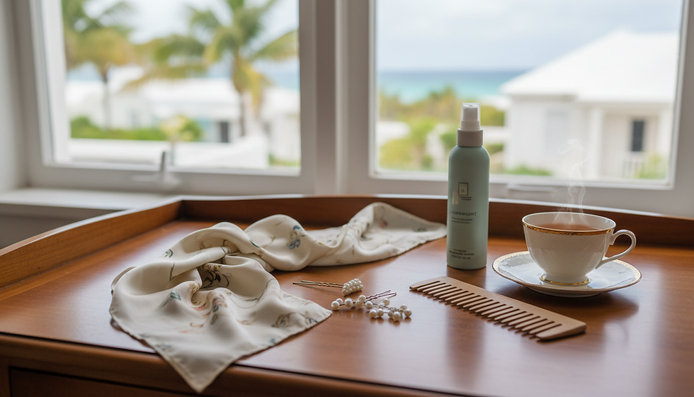 Wedding Hair Preparation. What Brides Should Do the Day Before in Bermuda Humidity!
