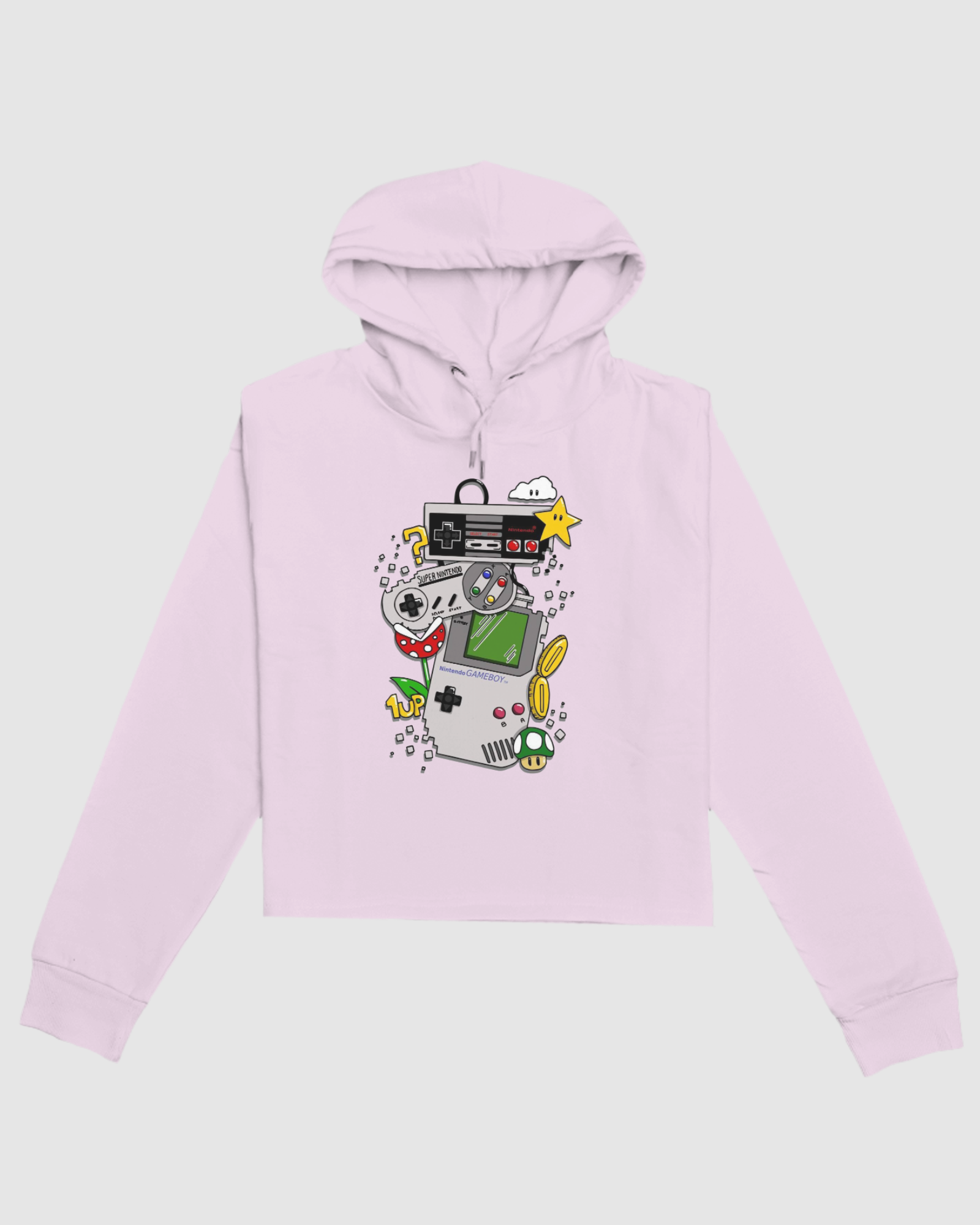 Gameboy Crop Hoodie