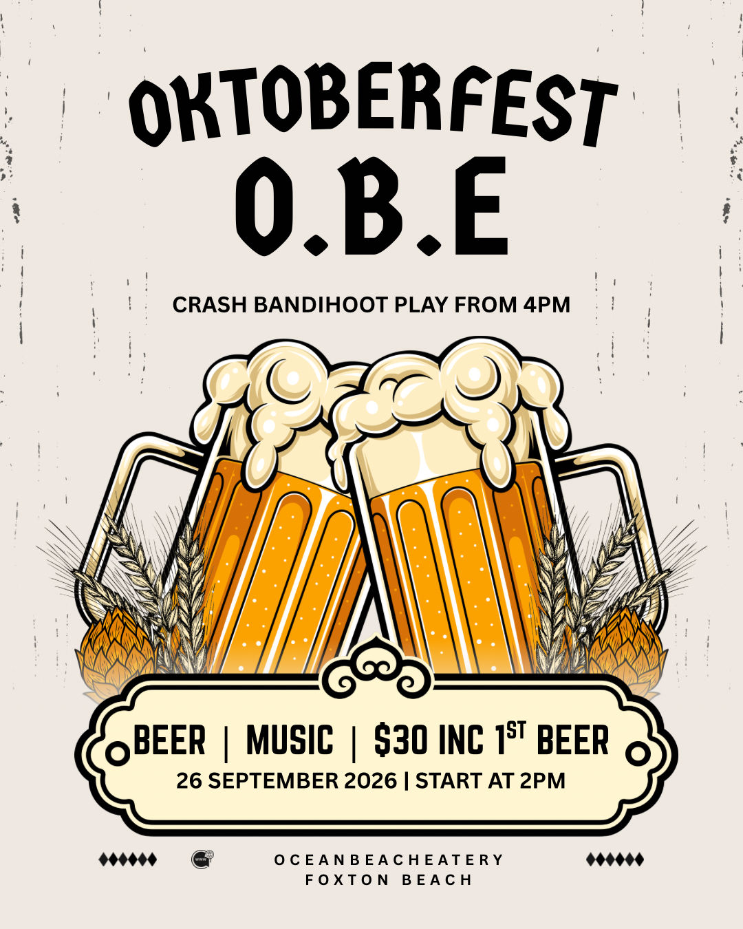 OKTOBERFEST 2026 - General Entry & Bratwurst