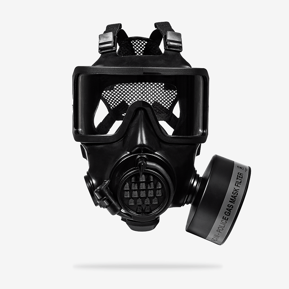 Thumbnail: CM-8M Gas Mask with CBRN Filter