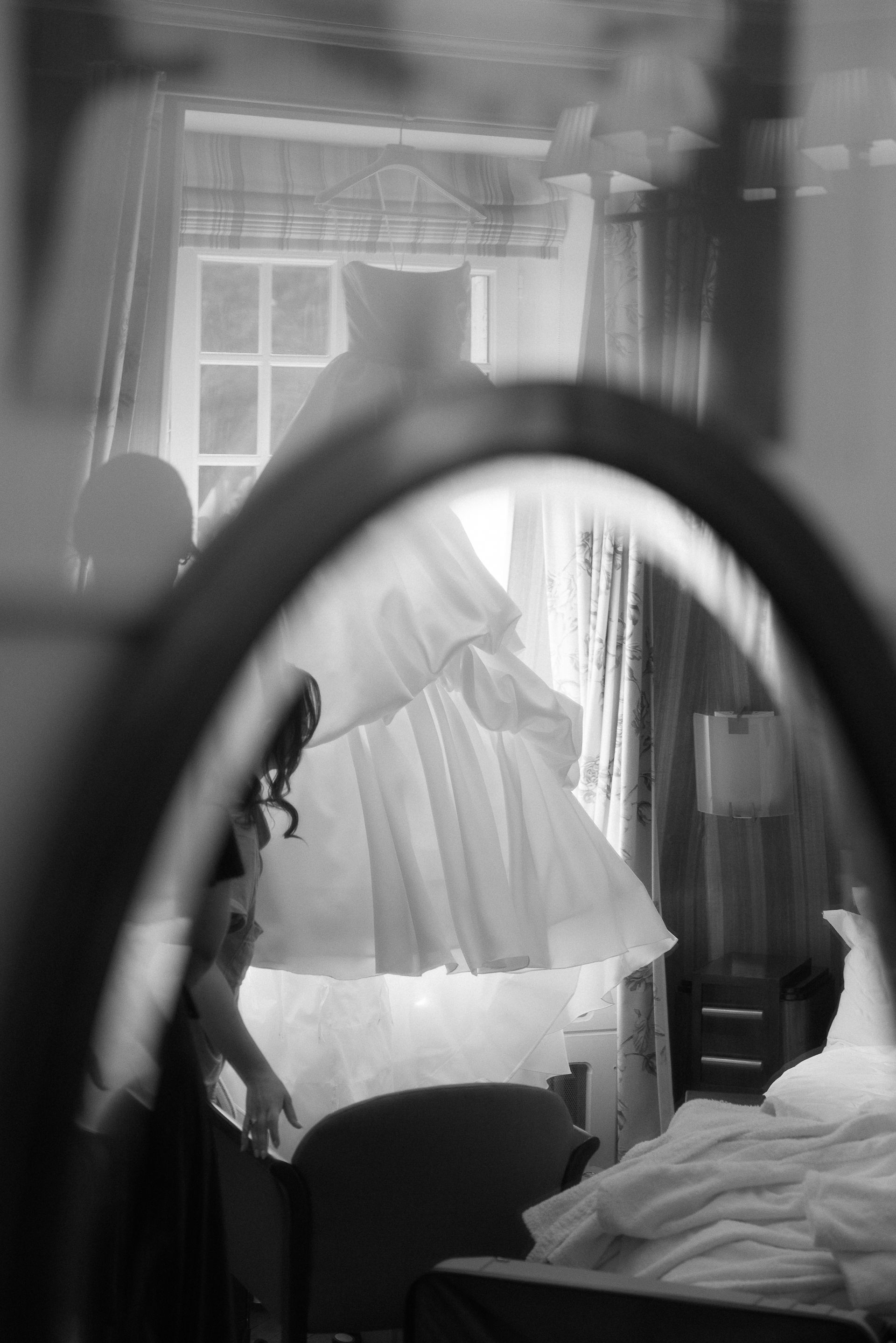 Préparatifs de la mariée