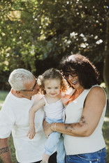 Séance photo en famille