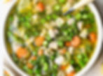 Chicken Soup with Spring Vegetables