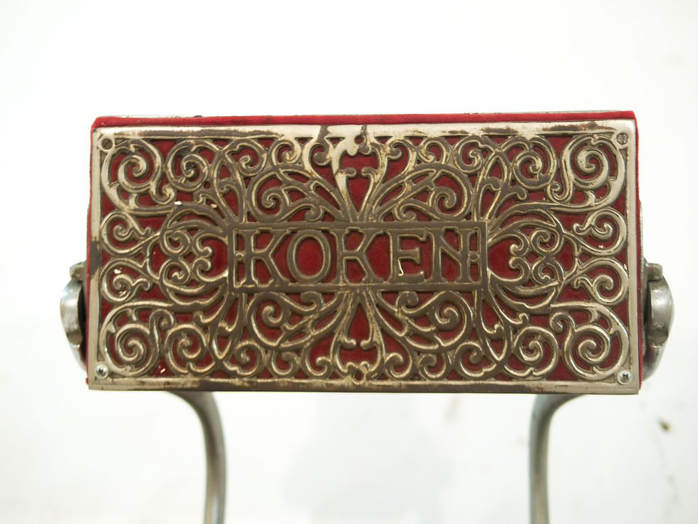 Miniatura: Cadeira de Barbeiro, Koken