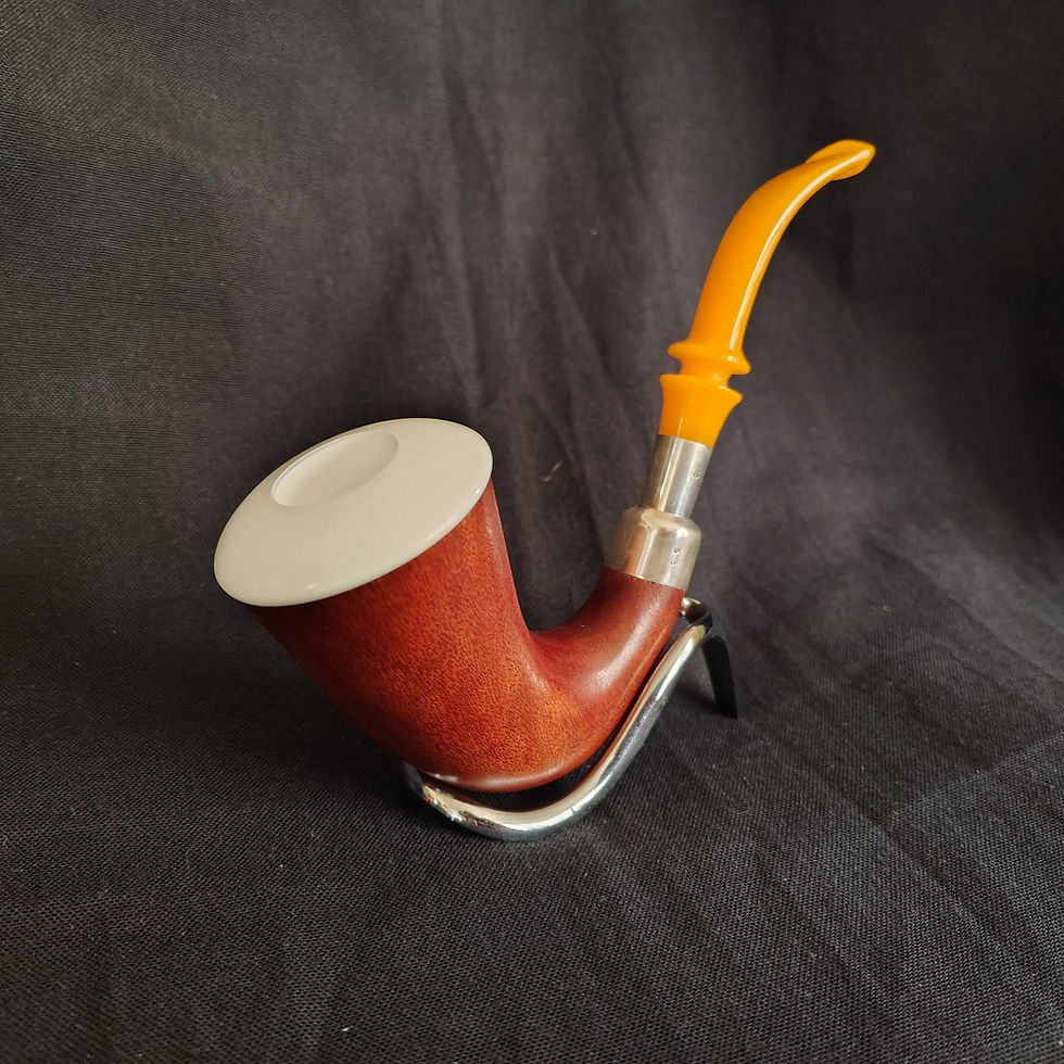Thumbnail: Calabash Hand-carved Turkish Meerschaum Pipe , Ocp 936