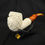 Thumbnail: Dual Stem Billiard Elephant ,Hand-carved Turkish Meerschaum Pipe , Ocp900