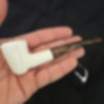 Thumbnail: DUBLIN Hand-carved Turkish Meerschaum Pipe , Ocp1194