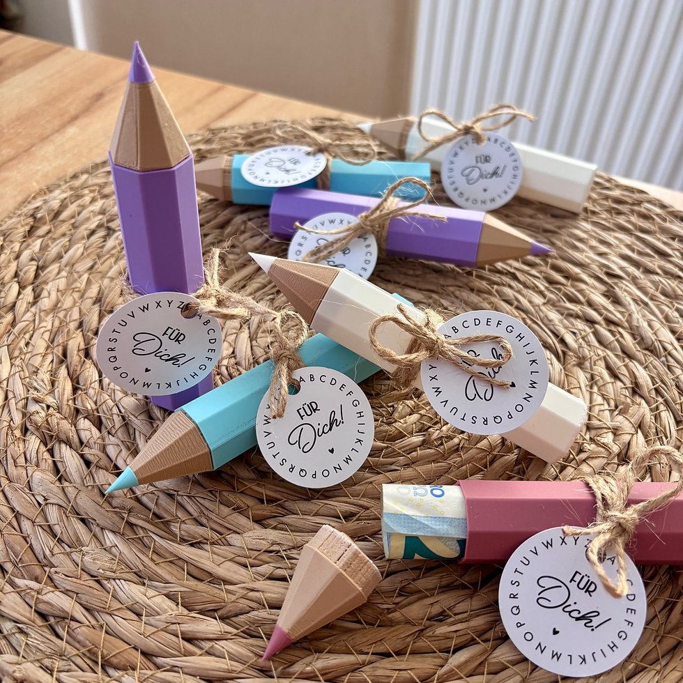 Miniaturbild: Geldgeschenk "Stift" Einschulung / Schulkind / Schultüte / Stiftebox