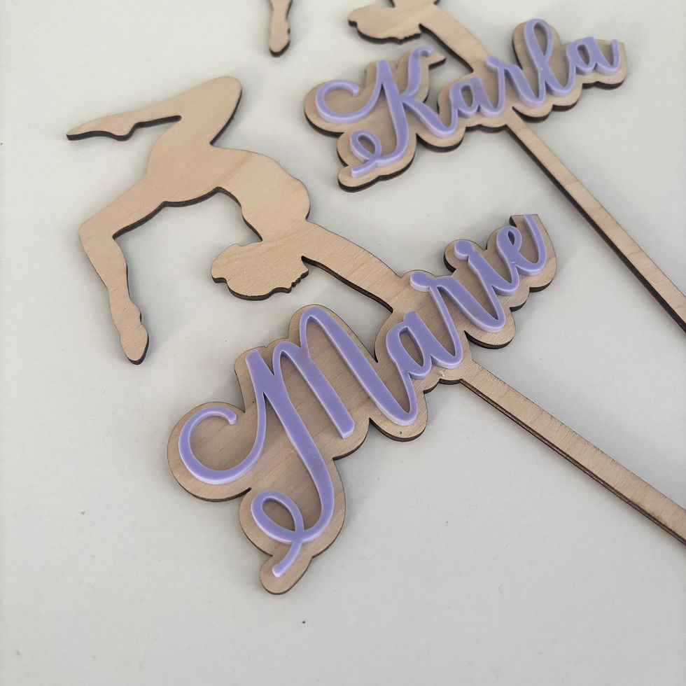 Miniaturbild: Caketopper "Turnerin"