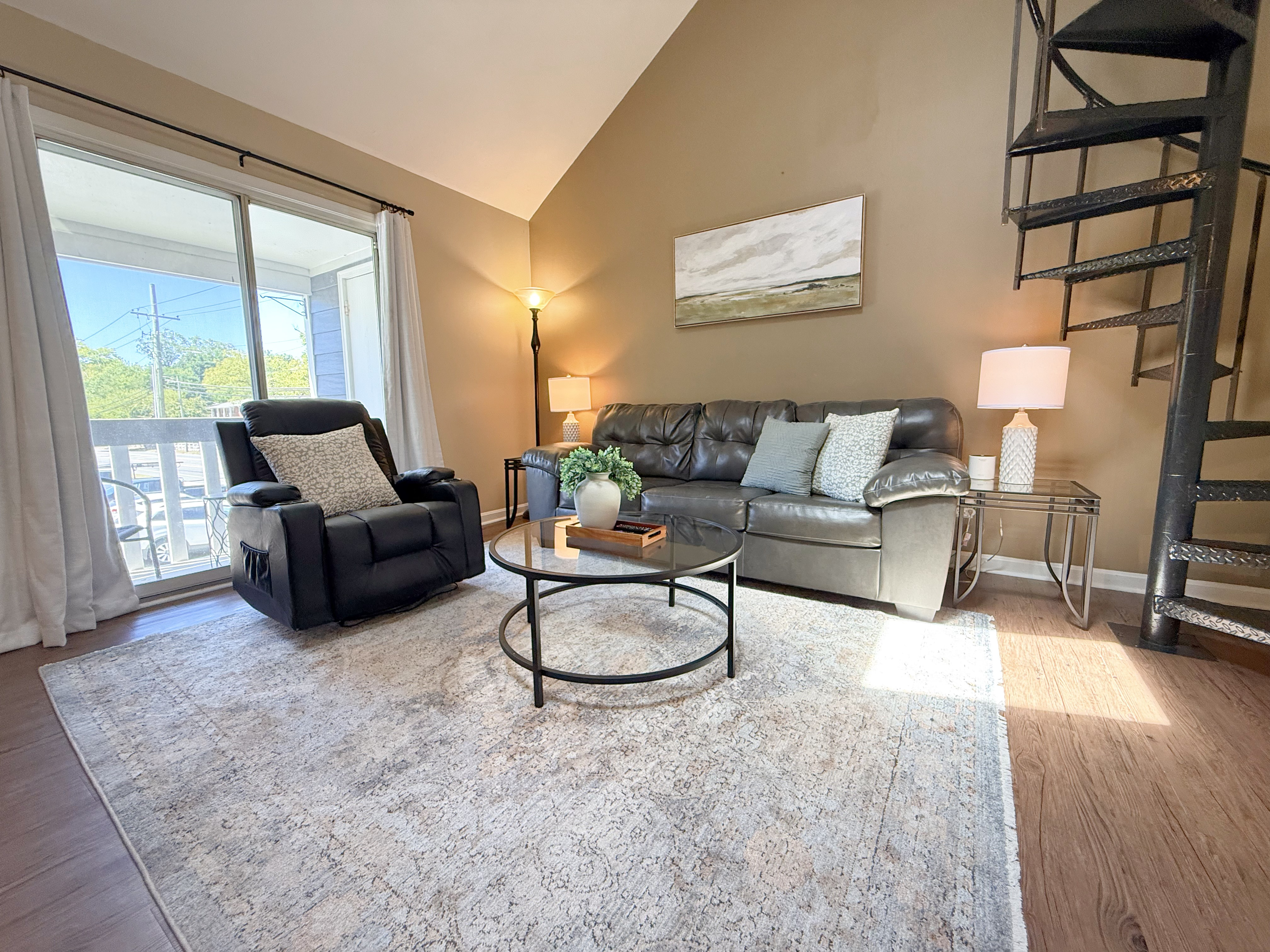 Furnished two-bedroom apartment at The Brownsboro in Crescent Hill, Louisville, KY
