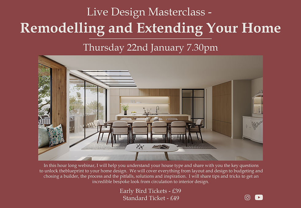 Live Design Masterclass - Thursday January 22nd 2026