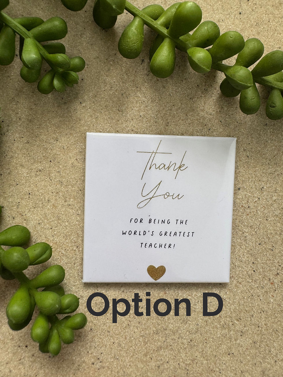 Thumbnail: End of Year Teacher / Educator Appreciation Magnets