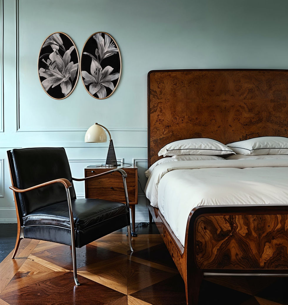 Vintage Bedroom Styling