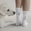Miniaturbild: Socken weiß Dog Lover von Eulenschnitt