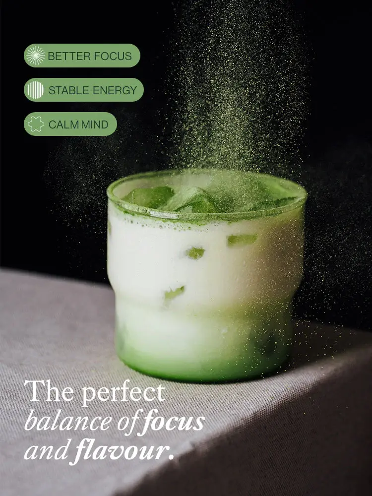 Miniaturbild: Leckerer Ceremonial Grade Matcha mit L-Theanin und Vollmilchpulver
