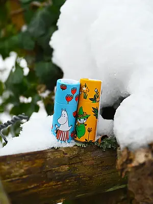 Lippenpflege von Gustaf & Linnea in Moomin-Optik