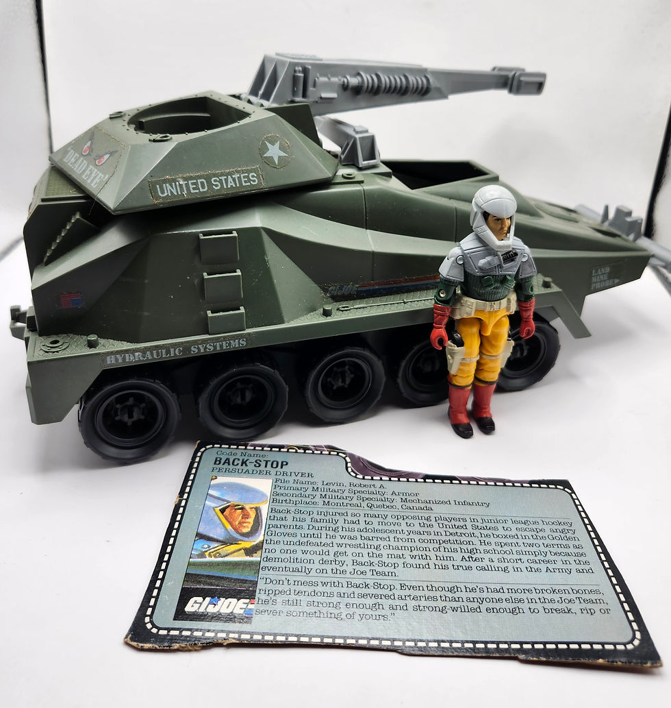 Thumbnail: GI Joe Persuader with Figure and Card