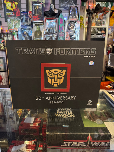 Transformers 20th anniversary Generation 1 Cartoon boxset