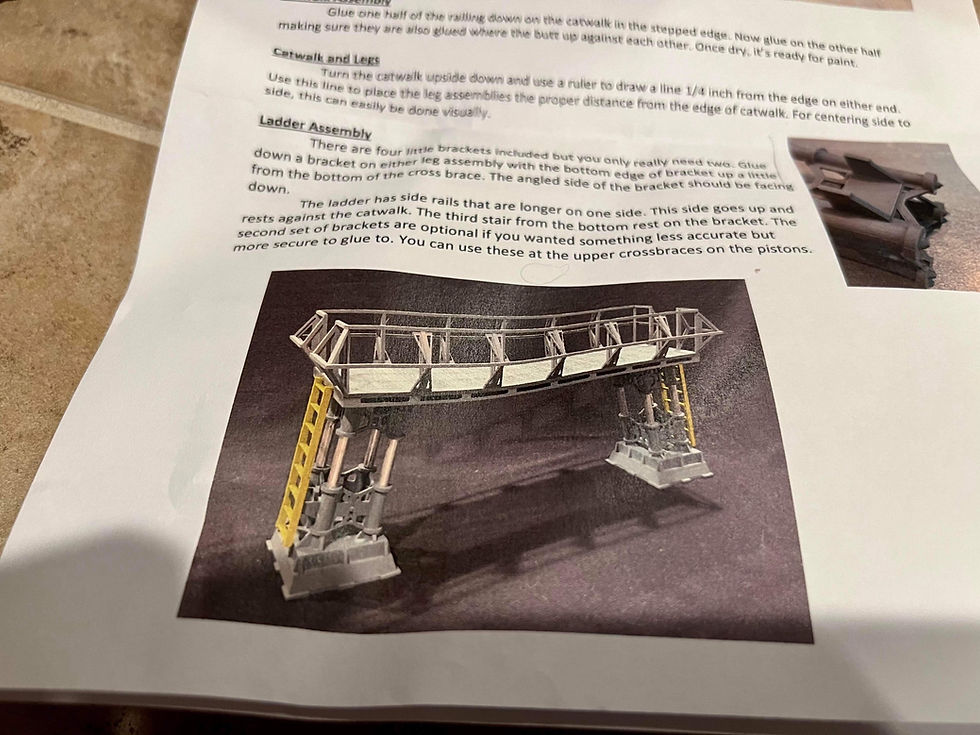 Thumbnail: Star Wars X-Wing Hanger Diorama Gantry Kit