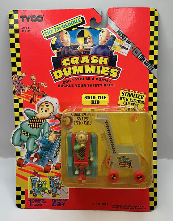 Tyco Incredible Crash Dummies Skid the Kid figure