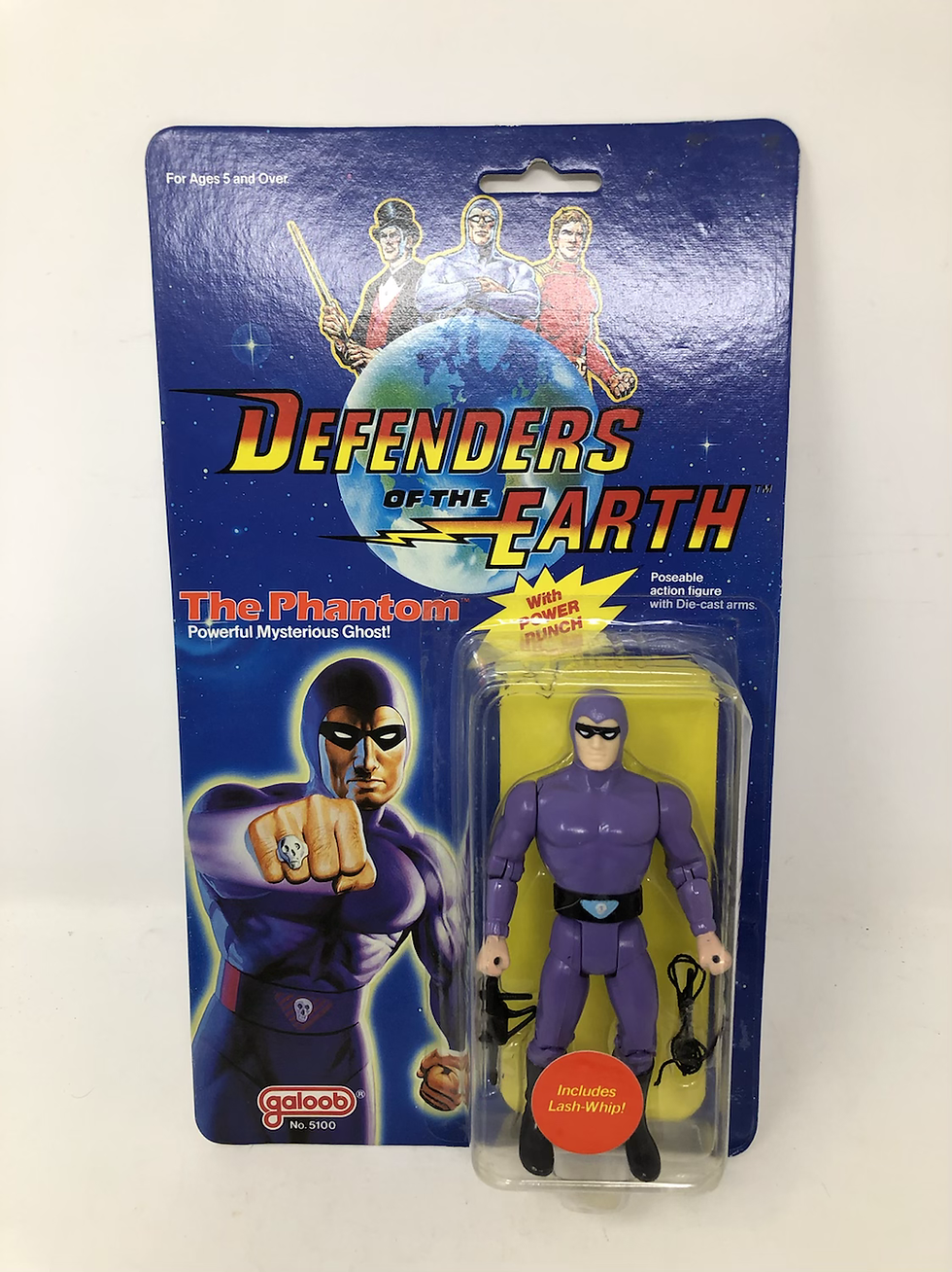 Thumbnail: Vintage Defenders of the Earth The Phantom Galoob