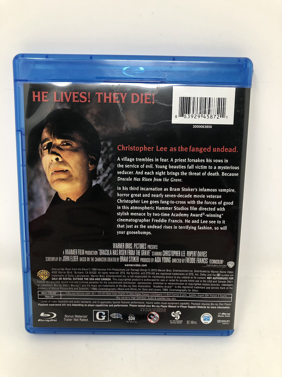 Thumbnail: Dracula Has Risen From the Grave Blu Ray 