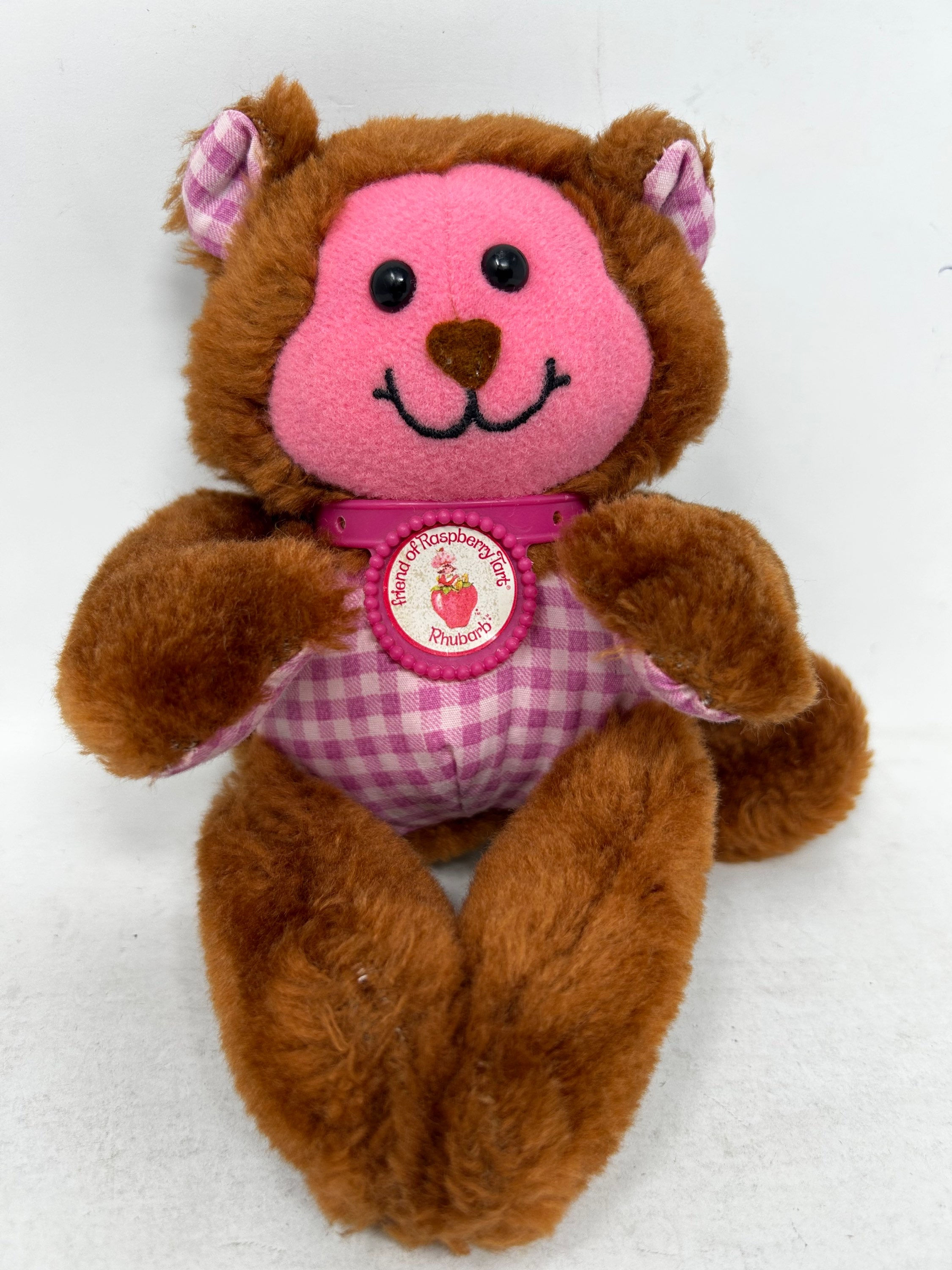 Very Rare Strawberry Shortcake ‘Rhubarb’ plush Kenner 1981