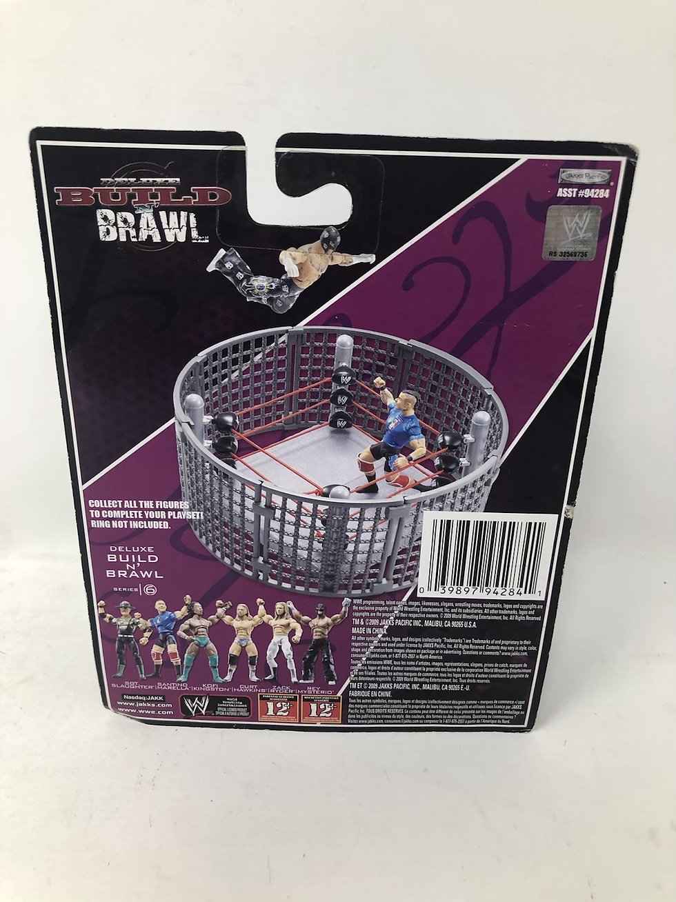 Thumbnail: Sgt Slaughter Build n Brawl Jakks Wrestling