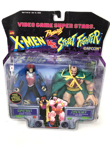 Capcom Marvel X-Men vs Street Fighter Gambit Zangief