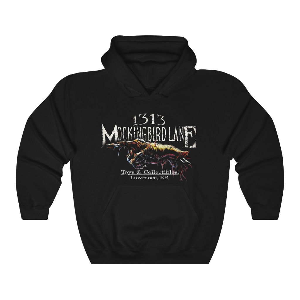 1313 Mockingbird Lane Creepy Hand Gildan Heavy Blend Hoodie Hooded Sweatshirt
