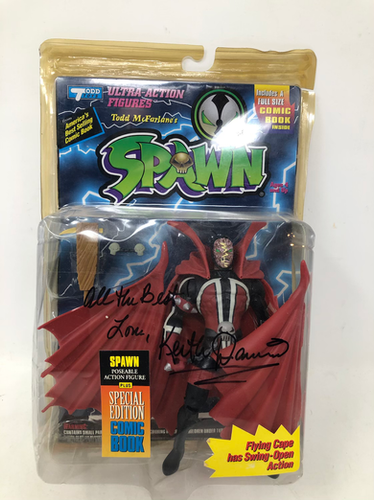 Mcfarlane Spawn Todd Toys Signed by Keith David 1313Mockingbirdlane