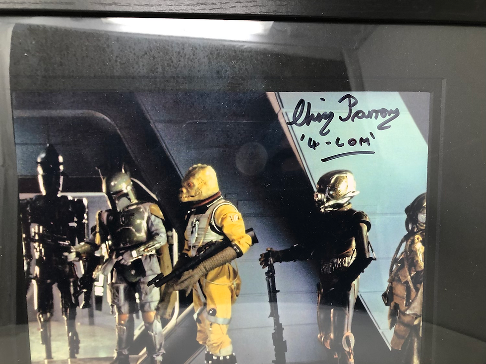 Thumbnail: Star Wars Empire Strikes Back 4-Lom Chris Parsons Autograph