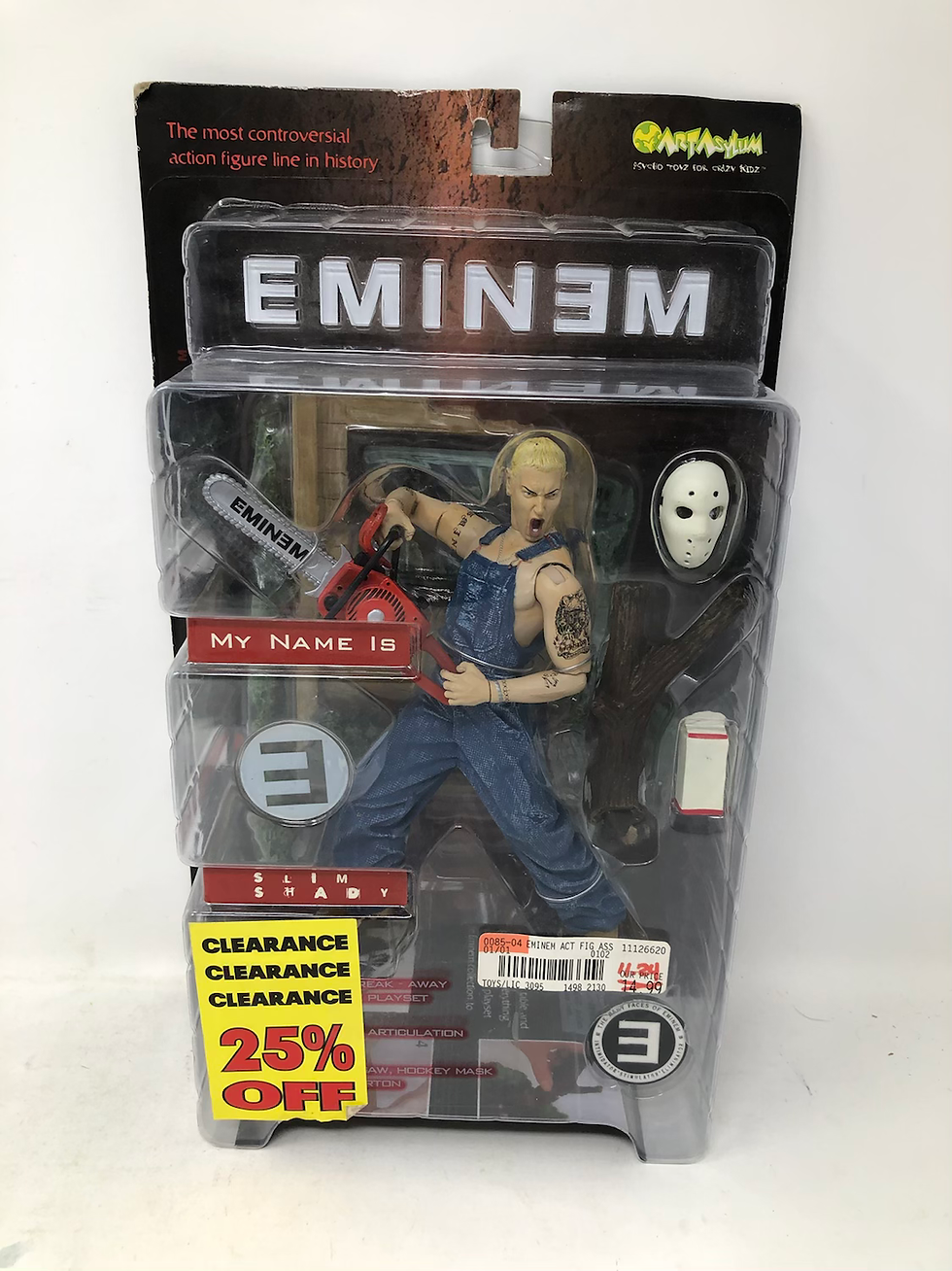 Eminem Slim Shady Art Asylum 6” Figure Jason Voorhees