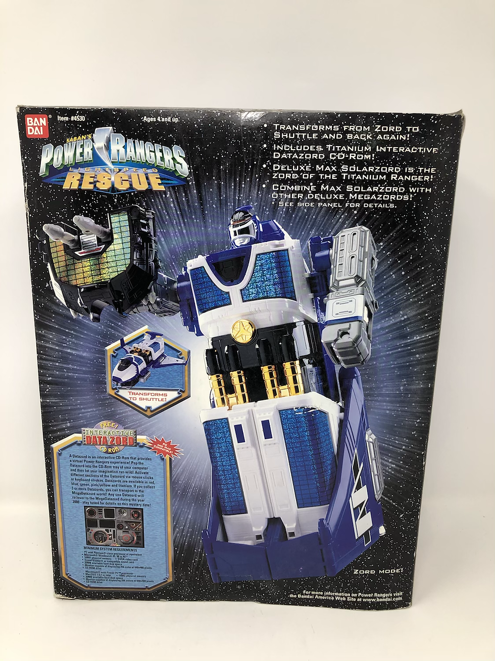 Thumbnail: Saban’s Power Rangers Lightspeed Rescue Deluxe Max Solarzord Bandai
