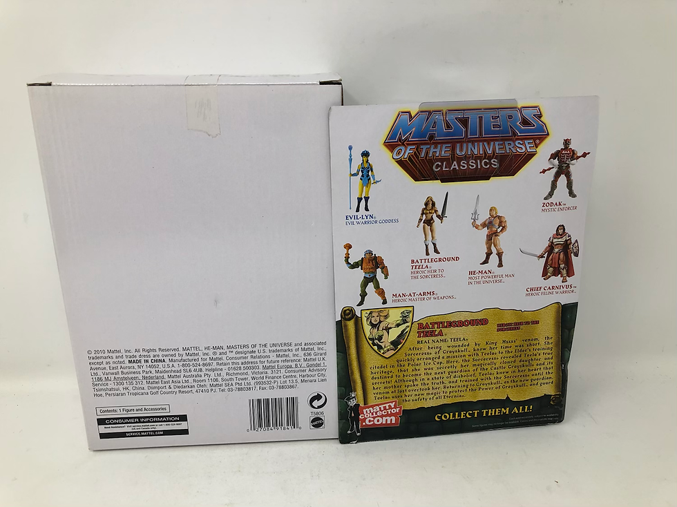 Thumbnail: Masters of the Universe Classics Battleground Teela Mattel 