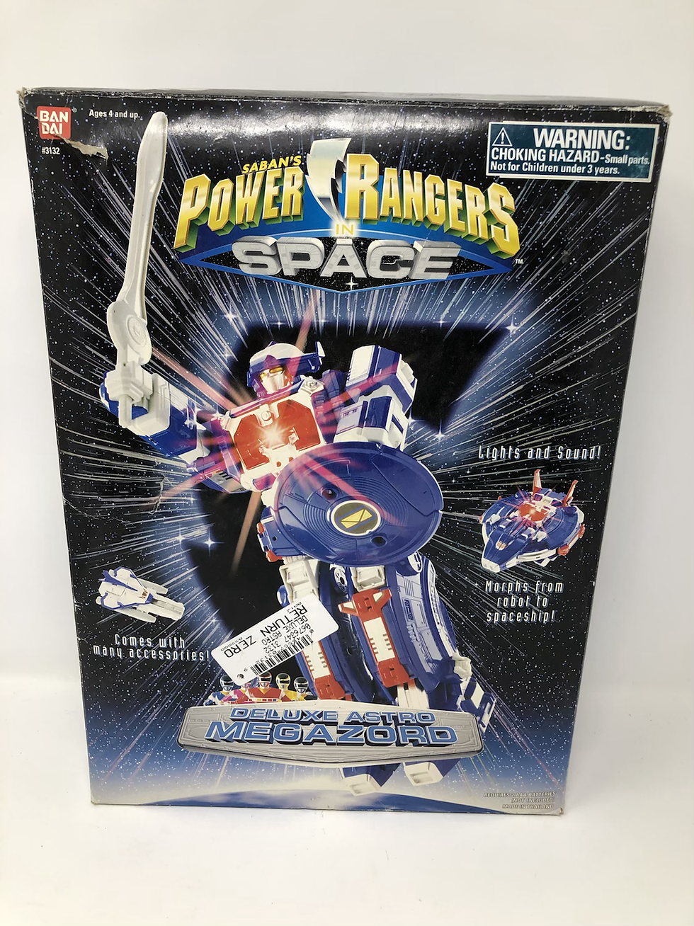 ASTRO ロボンケース Power Rangers Lost Galaxy Blue Astro Cycle With Ranger Loose