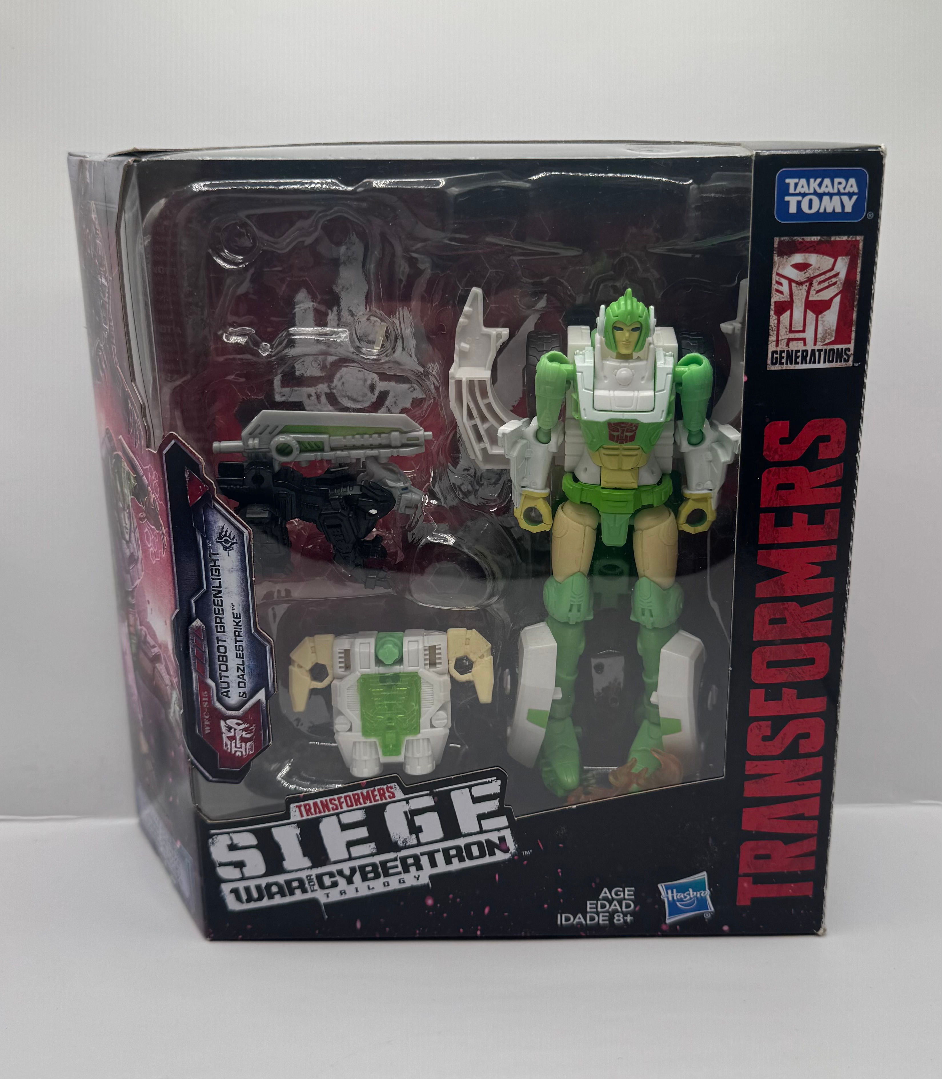 Transformers WFC Siege GreenLight Opened but complete