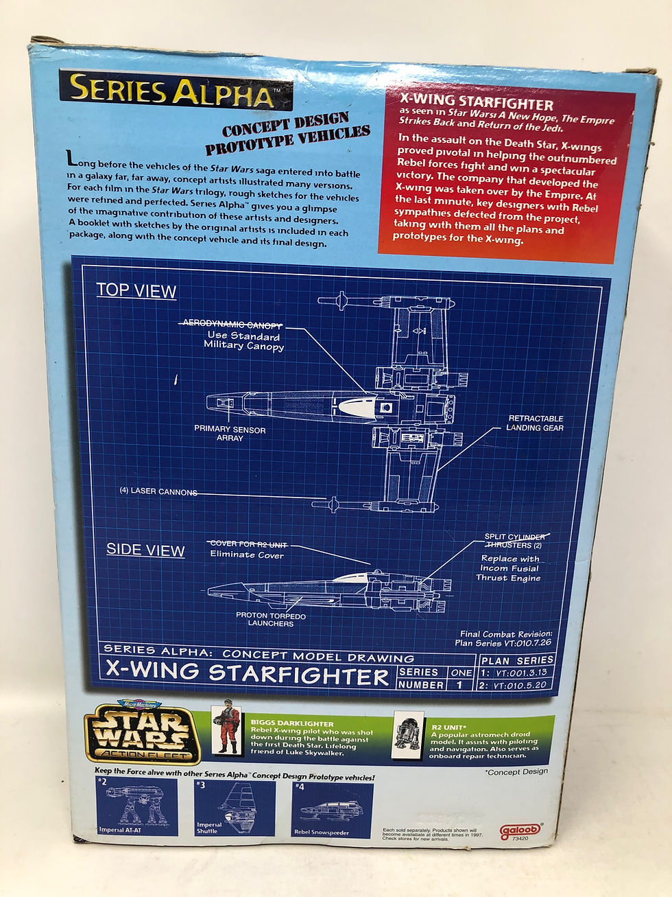Thumbnail: Star Wars Action Fleet Series Alpha X-Wing