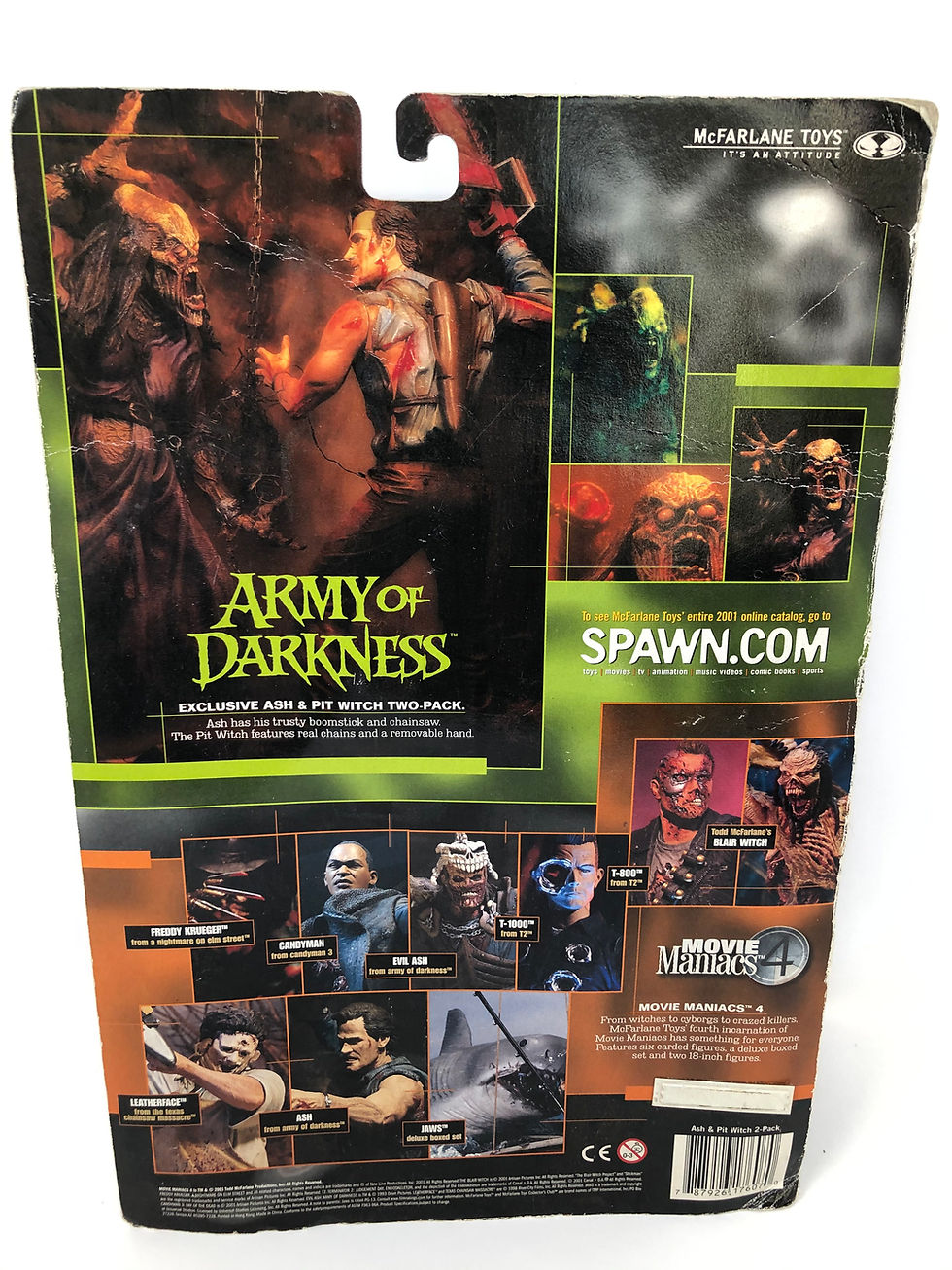 Thumbnail: Army of Darkness Ash & Pit Witch 2 pack Move Maniacs 2001 Mcfarlane