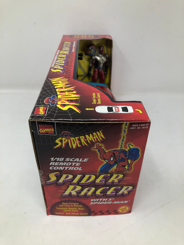 ToyBiz 1999 Spider Racer RC 1/18 スパイダーマン Spider-Man 1/18 Scale RC Racer with Figure Toybiz
