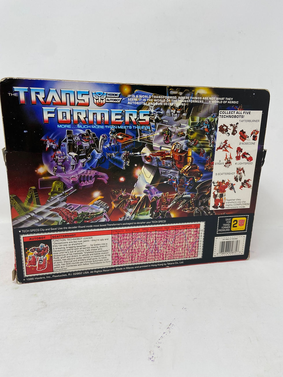 Thumbnail: Transformers G1 Scattershot Complete w/ box 