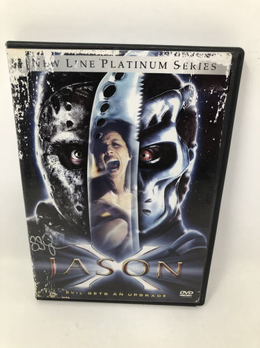 DVD 6点 Friday the 13th Jason X DVD Signed by Sean Cunningham